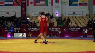 Round 3 GR - 80 kg: Josef Patrick RAU (USA) df. Victor MONTERO (VEN) by TF, 8-0