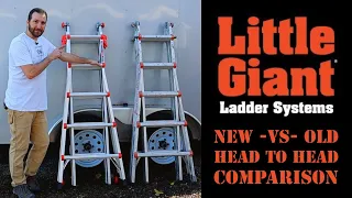 Little Giant Ladder Comparison - Old vs New