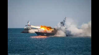 Севастополь Крым День военно-морского флота ВМФ 2018 военный парад