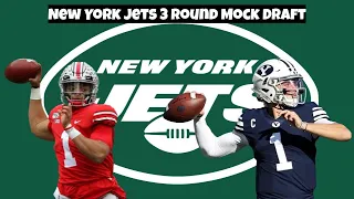 2021 New York Jets 3 Round Mock Draft