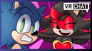 Movie Sonic Meets Shadina in VR Chat: Shadina's Lovely Chase