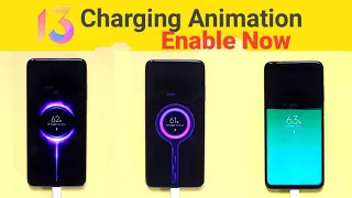 Enable MIUI 13 Charging Animation 😍 ft. Mi 11x | Xiaomi, Redmi & Poco phone