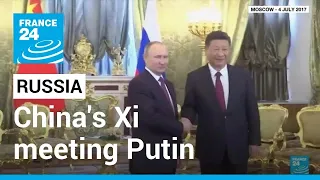 China's Xi meeting Putin in boost for isolated Russia leader • FRANCE 24 English