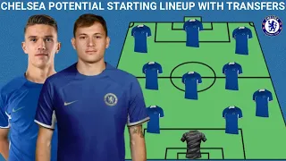 CHELSEA POTENTIAL STARTING LINEUP WITH NICOLO BARELLA, VICTOR GYÖKERES (433) formation 😮🥵🔥