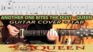 Another One Bites The Dust GUITAR TAB COVER Queen | Easy Rock Song