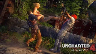 UNCHARTED 4 (PS5) - EPIC GUN FIGHT (60FPS) - Aggressive and Brutal Shootout Gameplay