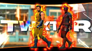 Deadpool x Wolverine - Deadpool 3 Trailer Twixtor Clips 4K + CC