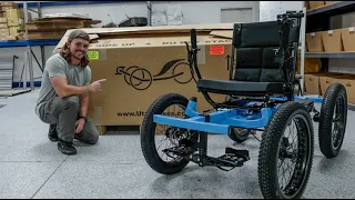 Off-Road Wheelchair Unboxing - The Rig - NotAWheelchair