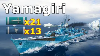 World of WarShips Yamagiri - 4 Kills 311K Damage
