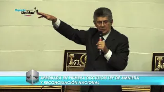 Ramos Allup se la cantó "clarito" a Cabello durante 1ra discusión de Ley de Amnistía