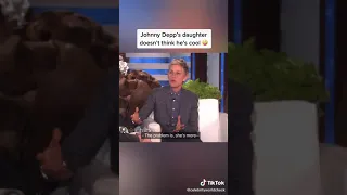Johnny Depp's Daughter Doesn't Think He's Cool tiktok celebrityworldcheck #shorts
