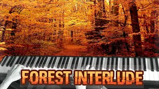 🍂 Forest Interlude on Piano (Donkey Kong Country 2) || Aqare || AquareCover