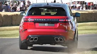 2020 Range Rover Velar SVAutobiography Dynamic Exhaust Sounds | Feat. Jeep Grand Cherokee Trackhawk