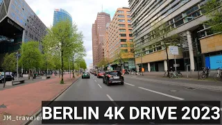 BERLIN-Germany🇩🇪 4k DRIVE Tour in the city Center