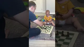 My son’s reaction to chess:)