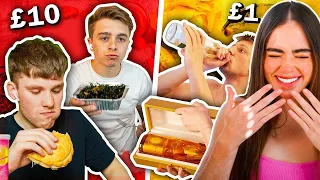Rose Reacts to £10 vs. £1,000 Takeaway!