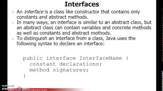 SSK3101 Abstract Classes - What is Interface? (Part 3)
