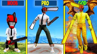 Upgrading CHAINSAW MAN to ULTIMATE ANGEL CHAINSAW MAN in GTA 5