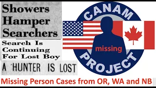 Missing 411, David Paulides Presents Missing Person Cases from Oregon, New Brunswick & Washington