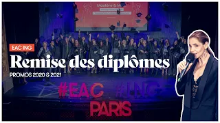 Revivez la cérémonie de remise des diplômes de l'EAC Paris | Promotions 2020 & 2021 🎓