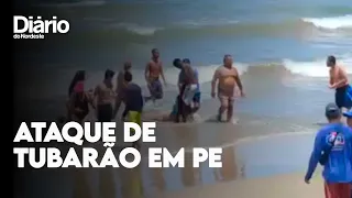 Jovem é atacada por tubarão na mesma praia onde adolescente foi mordido um dia antes em Pernambuco