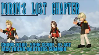 【DFFOO JP】Porom’s Lost Chapter CHAOS LV180 - vs Class Zero