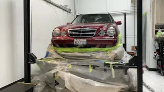 DRY ICE CLEANING "back to the factory"  low mileage W210 Mercedes-Benz E320