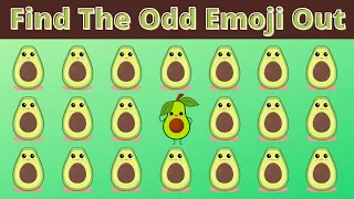 How Good Are Your Eyes # 18 | Find The Odd Emoji Out | Emoji Puzzle Quiz Boom games