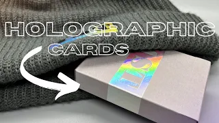 1ST PLAYING CARDS HOLOGRAPHIC EDITION!!//Deck Review