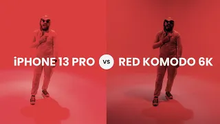 iPhone 13 Pro Max vs RED KOMODO 6K