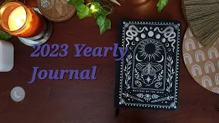 2023 Yearly Set Up My Witchy Journal.