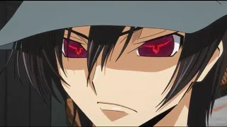 Lelouch uses Geass on Guards