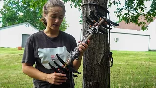 HOW TO CLIMB A TREE - Pt.1 - Saddle Hunting