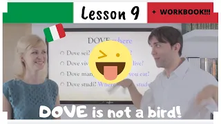 Learn Italian in 30 Days | #9 | Professions & Useful Expressions (ENG/ITA Subs + WORKBOOK)