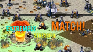 Red Alert 2 | Extremely Stressful Match | (7 vs 1 + Superweapons)