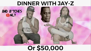 $50,000 Or Dinner With Jay-Z?  (Ft. Blu Jasmine)