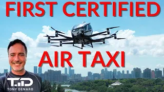 EHang becomes first certified Air Taxi - Autonomous Air EV