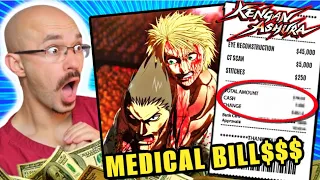 DOCTOR Breaks Down MEDICAL BILLS in KENGAN ASHURA Anime