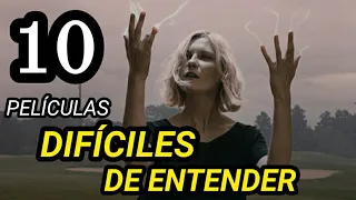 Top 10 Mejores Películas PSICOLOGICAS Difíciles De Entender