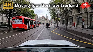 City Driving Tour in Bern Switzerland 4K