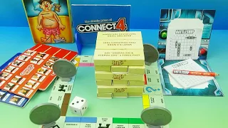 2022 McDONALD'S HASBRO GAMING set of 6 HAPPY MEAL COLLECTIBLE BOARD GAMES VIDEO REVIEW