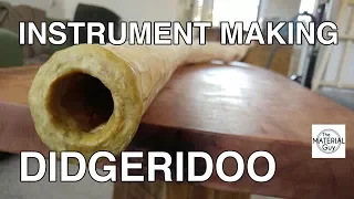 Instrument making: A didgeridoo