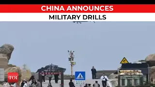 China-Taiwan conflict |China launches three days of military drills in Taiwan Strait