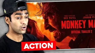 Monkey Man | Official Trailer 2 Reaction