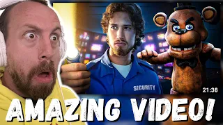 AMAZING VIDEO! Socks Five Nights at Freddy's in Real Life (REACTION!!!)