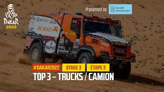 Trucks Top 3 presented by Soudah Development - Stage 3 - #Dakar2022
