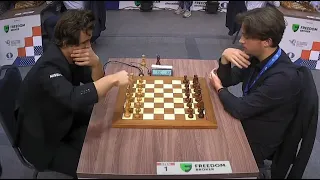 Magnus Carlsen vs Vincent Keymer || World Blitz Chess Championship 2022 - R16