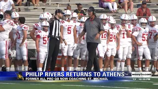 Philip Rivers returns to Athens for jamboree vs. Golden Eagles