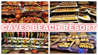CAVES BEACH RESORT - HURGHADA -  BUFFET -  BREAKFAST AND DINNER