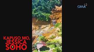 Kapuso Mo, Jessica Soho: Landslide sa Davao de Oro, caught on cam!